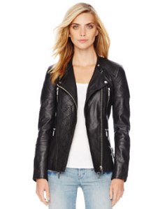 Michael Kors Quilted Leather Jacket