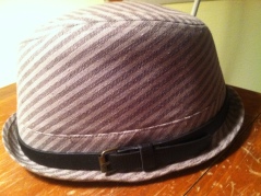 My BDG fedora from Urban Outfitters for $4.99. 